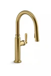 Kohler Edalyn K-28358-2MB Pull Down Spray Kitchen Faucet Moderne Brass New Box. Fixed Price $395.52.