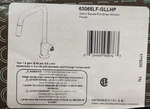 Brizo 63065LF-GLLHP Pull-down Faucet With Square Spout Less Handle Read. Fixed Price $329.99.