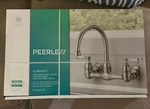 Peerless Kitchen Faucet Bridge Wall Mounted Stainless Steel P2765LF-SS M18. Fixed Price $75.00.