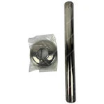 Rubinet Faucet Co. 8" Rain Head Shower Arm /flange Ceiling Mount Chrome Brass. Fixed Price $35.99.