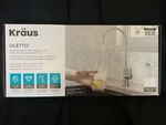 + Kraus Oletto Kitchen Water Filter Faucet Lead-free Stainless Steel FF-103SFS-B. Fixed Price $63.00.