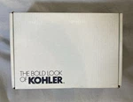 New In Box Kohler 11415-CP Bancroft Toilet Paper Holder Polished Chrome. Fixed Price $34.96.