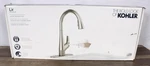 Kohler Lir R33149-VS Pull Down Kitchen Faucet Vibrant Stainless Open Box. Fixed Price $59.99.