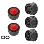 Jqk Faucet Areator, Gpm Flow Retrictor Insert 5 Pack, RED-2.2. Fixed Price $12.12.