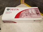 Nos Delta Leland Brushed Single Handle Bathroom Sink Faucet 579-SSWF Open Box. Fixed Price $119.95.