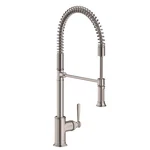 Axor 16582801 Montreux Semi-pro 2-SPRAY Faucet 1.75GPM Stainless Steel. Fixed Price $1924.00.
