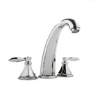 Graff Topaz 7 1/4" Double Handle Roman Tub Faucet In Polished Nickel. Fixed Price $355.95.