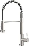 Gimili Kitchen Faucet With Pull Down Sprayer Single Hole Stainless Steel Sink. Fixed Price $69.99.
