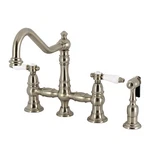 Kingston Brass KS327.BPLBS Bel-air 1.8 Gpm Widespread Bridge Nickel. Fixed Price $552.47.