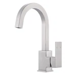 Aleasha Bar Sink Faucet Single Hole Stainless Steel Kitchen Brushed Nickel. Fixed Price $94.79.