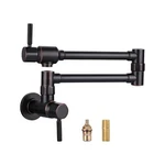 Pot Filler Faucet Oil Rubbed Bronze, Aleasha Solid Brass Made Heavy Duty .... Fixed Price $153.79.