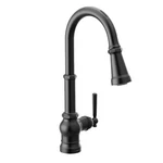 Moen Paterson Smart Kitchen Faucet Motion Control Matte Black S72003 EV2. Fixed Price $699.00.