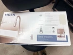 Moen 87836SRS Sarai Spot Resist Stainless Pulldown Kitchen Faucet. Fixed Price $85.49.