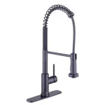 Glacier Bay Paulina One-handle Pull Down Sprayer Kitchen Faucet Matte Black. Fixed Price $51.07.