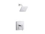Kohler Honesty TS99764-4-CP Rite-temp Shower Trim Kit, 2.5 Gpm Slight Wear. Fixed Price $199.15.
