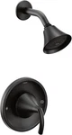 Moen T2742BL Glyde Posi-temp Shower Trim, Valve Required, Matte Black. Fixed Price $124.99.