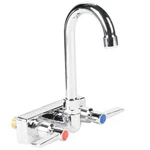 Advance Tabco K-59 Splash Mount Faucet 3 1/2" Gooseneck Spout, 4" Centers. Fixed Price $140.00.