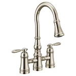 Moen S73204NL Polished Nickel Two-handle Pulldown Kitchen Faucet. Fixed Price $1315.19.