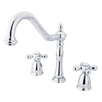 Kingston Brass KB179.AXLS Heritage 1.8 Gpm Widespread Kitchen - Chrome. Fixed Price $227.47.