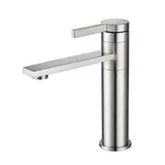 Cadeninc Single Hole One-handle Bathroom Faucet Brushed Nickel LQTH-071NS. Fixed Price $47.13.