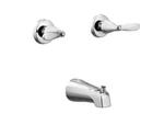 New Moen Adler 2-HANDLE Spray Tub Shower Bathroom Faucet Nwt Hardware. Fixed Price $49.95.
