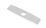 Bwe 10.2" X 2.3" 1.34" Brass Sink Faucet Deck Plate Escutcheon, Brushed Nickel. Fixed Price $17.84.
