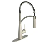 Glacier Bay Brenner Commercial Style 1-HANDLE Pull-down Sprayer Kitchen Faucet. Fixed Price $111.89.