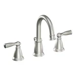 Moen Banbury 8 In. Widespread 2-HANDLE High-arc Bathroom Faucet Brushed Nickel. Fixed Price $159.99.