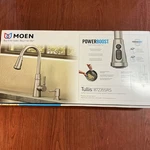 New Moen 87235SRS Tullis Spot Resist Pull-down Faucet Stainless Finish B177. Fixed Price $118.96.
