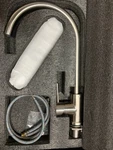 Mondawe Brush Nickel Stainless Steel Single Handle High-arc Kitchen Faucet. Fixed Price $75.99.