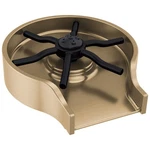 Delta Brushed Gold Metal Glass Rinser For Kitchen Sink, Cup Washer .... Fixed Price $478.97.