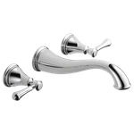 Delta Cassidy Wall-mount Bathroom Faucet Trim Chrome-certified Refurbished. Fixed Price $281.24.