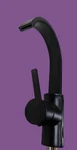 Matte Black Delta Single Handle Basin Faucet With Braided Hoses Nwob Parts. Fixed Price $28.00.