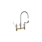 Chicago Faucets C201AGN8AE35317AB Commercial Grade High Arch Kitchen Wit. Fixed Price $492.72.