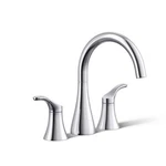 Kohler Simplice 2-HANDLE Tub Faucet Trim Polished Chrome Valve Not Included. Fixed Price $212.85.