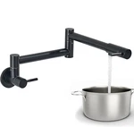 Pot Filler Folding Kitchen Faucet Double Joint Swing Arm Sink Wall Mount. Fixed Price $43.46.