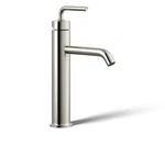 Kohler K-14404-4A-SN Purist Tall Lavatory Bathroom Faucet, Polished Nickel. Fixed Price $369.00.