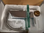 Beelee Bathroom Waterfall Sink Faucet Chrome Mounted Basin Single Handle Vanity. Fixed Price $45.00.