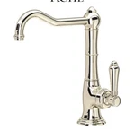Rohl Acqui A3650/6.5LMPN-2 Kitchen Sink Bar Prep Faucet Polished Nickel New Box. Fixed Price $628.00.