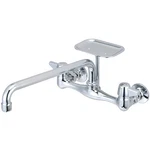 Central Brass 0048-UA3 1.5 Gpm Wall Mounted Kitchen Faucet Chrome. Fixed Price $130.59.