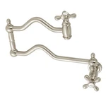 Kingston Brass KS210.AX Heritage 3.8 Gpm Hole Wall Mounted Pot - Nickel. Fixed Price $376.97.