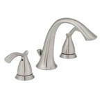 Glacier Bay Edgewood 8 In. Widespread 2-HANDLE Bathroom Faucet Brushed Nickel. Fixed Price $109.52.