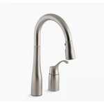 Kohler 649-VS Simplice Pull Down Bar Sink Faucet-vibrant Stainless. Fixed Price $255.50.