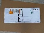 Kohler Setra Pro R29343-SD-BL Pull-down Kitchen Faucet Matte Black. Fixed Price $179.99.