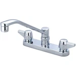 Central Brass 0127-A 1.5 Gpm Deck Mounted Kitchen Faucet Chrome. Fixed Price $117.59.