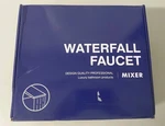 Wellfor 8" Widespread Double Handles Waterfall Spout Bathroom Faucet Matte Black. Fixed Price $97.75.