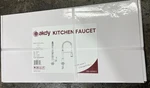 Akdy Commercial Spring Neck 1HANDLE Pull-down Sprayer Kitchen Faucet Matte Black. Fixed Price $64.99.