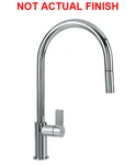 Franke FF3170 Ambient Pull Down Dual Spray Kitchen Faucet Polished Nickel New. Fixed Price $399.99.