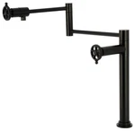 Kingston Brass KS470.CG Fuller 3 Gpm 1 Hole Pot Filler - Black. Fixed Price $633.72.
