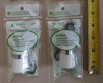 Lot Of (2) Dual Function Kitchen Sink Sprayer Aerator White - Niagara Versa. Fixed Price $12.78.